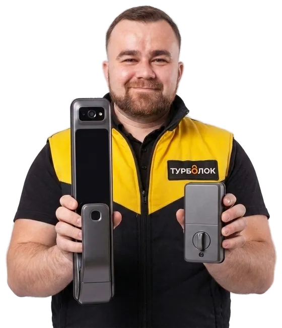 Установка умных замков в Перми — мастер TurboLock